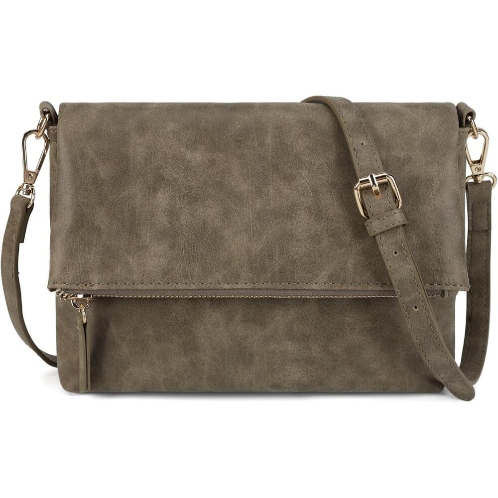 〽️Women Mud Multi-Functional Wristlet Crossbody Purse Shoulder Bag